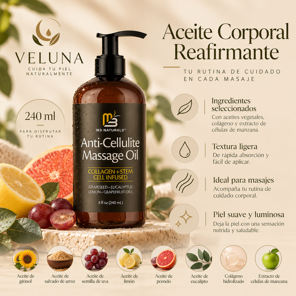 Aceite Reafirmante Corporal · 240 ml